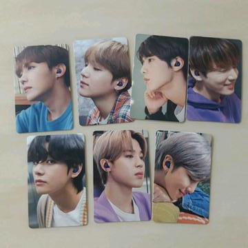BTS-SAMSUNG Galaxy Buds Conjunto De Cartões Fotográficos (7pcs)