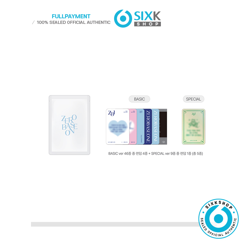 ZEROBASEONE 2023 FAN-CON Official MD (random trading card) em Oferta na Shopee