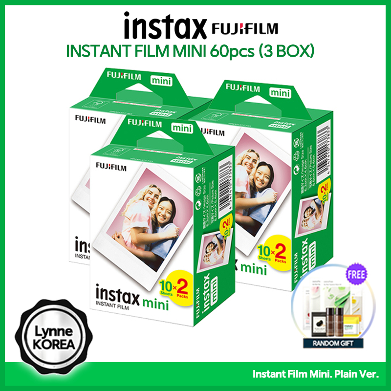 Filme Instax Mini Branco Fujifilm com 20 Fotos