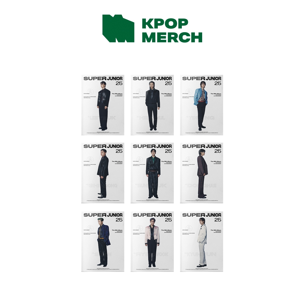 SUPER JUNIOR - 12th Album [ Super Junior25 ]_Photobook ver (Random) - Hobbies & Collections