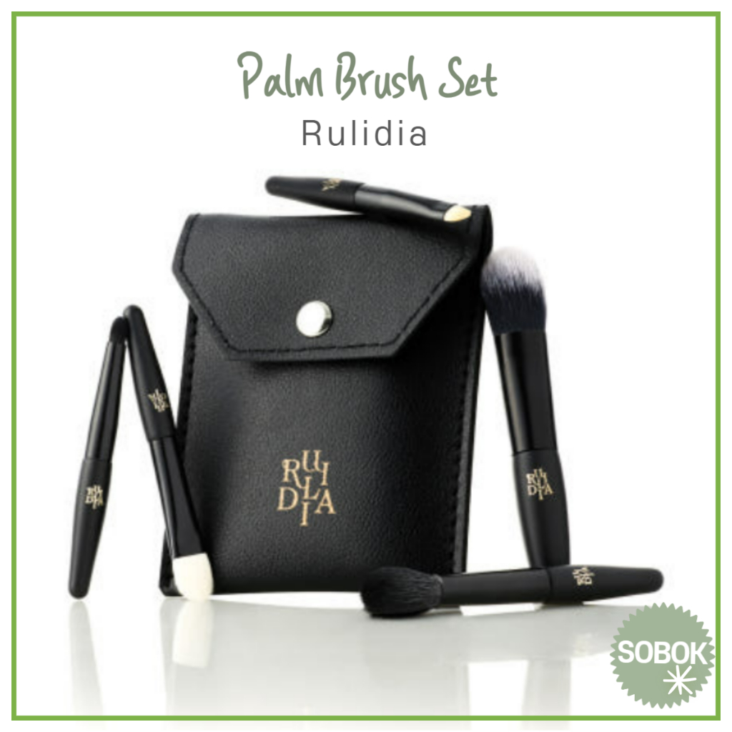 [RULIDIA] Mini Palm Brush Set 5 Peças De blush Para Sombreamento De Sombra