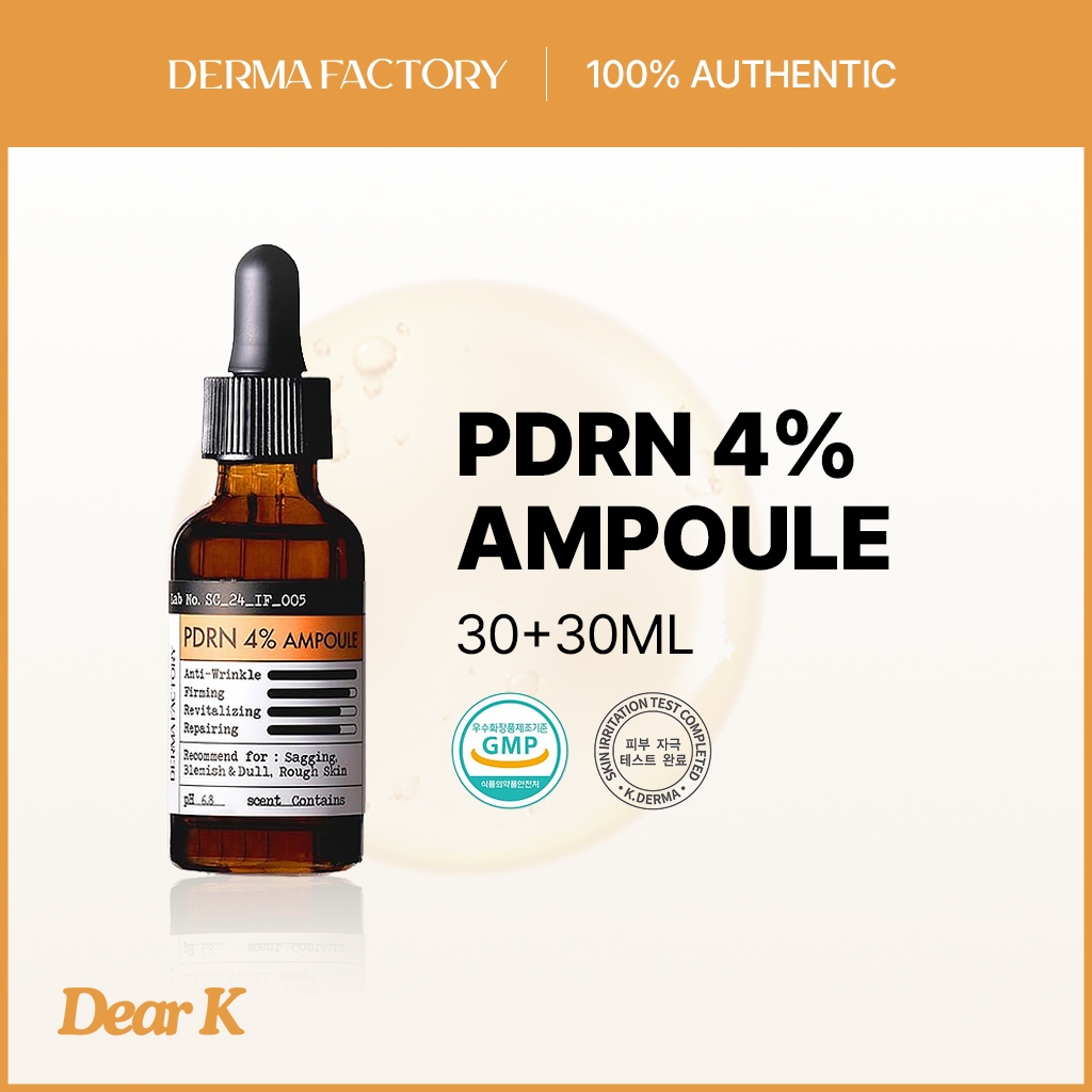 [DERMA FACTORY] Ampola PDRN 4% (40.000ppm) skincare coreana em Oferta na Shopee