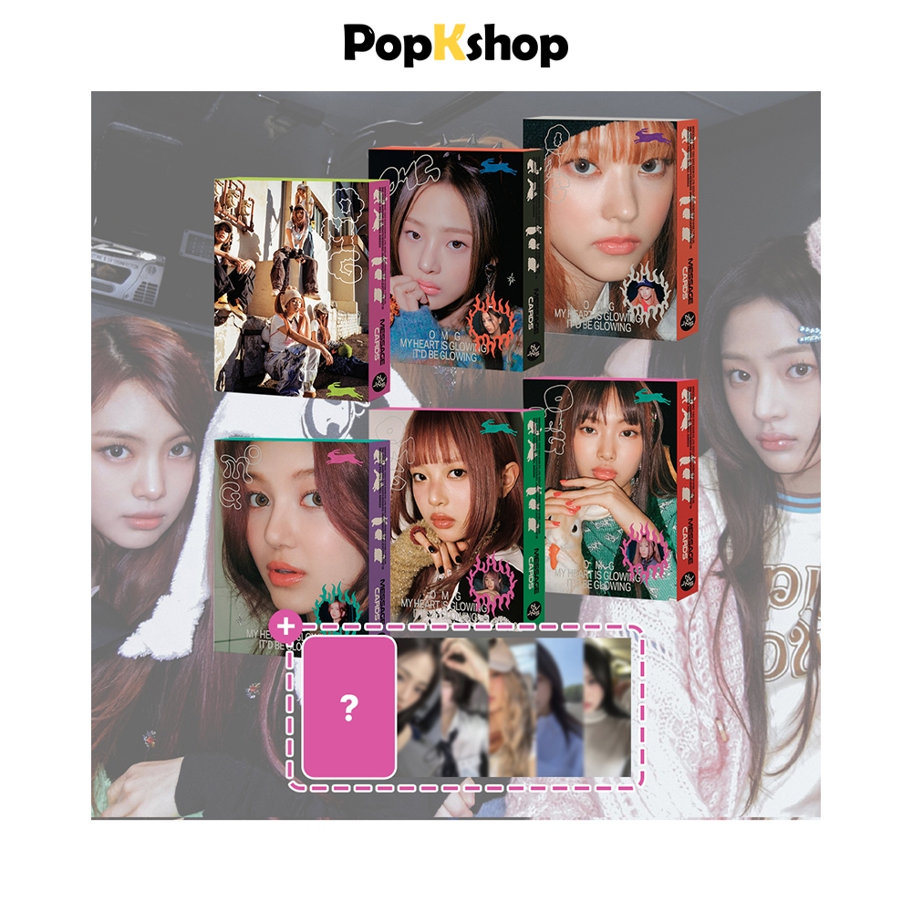[Brinde] NewJeans NJ 1o Single Álbum [ OMG ] Message Card Ver NJZ