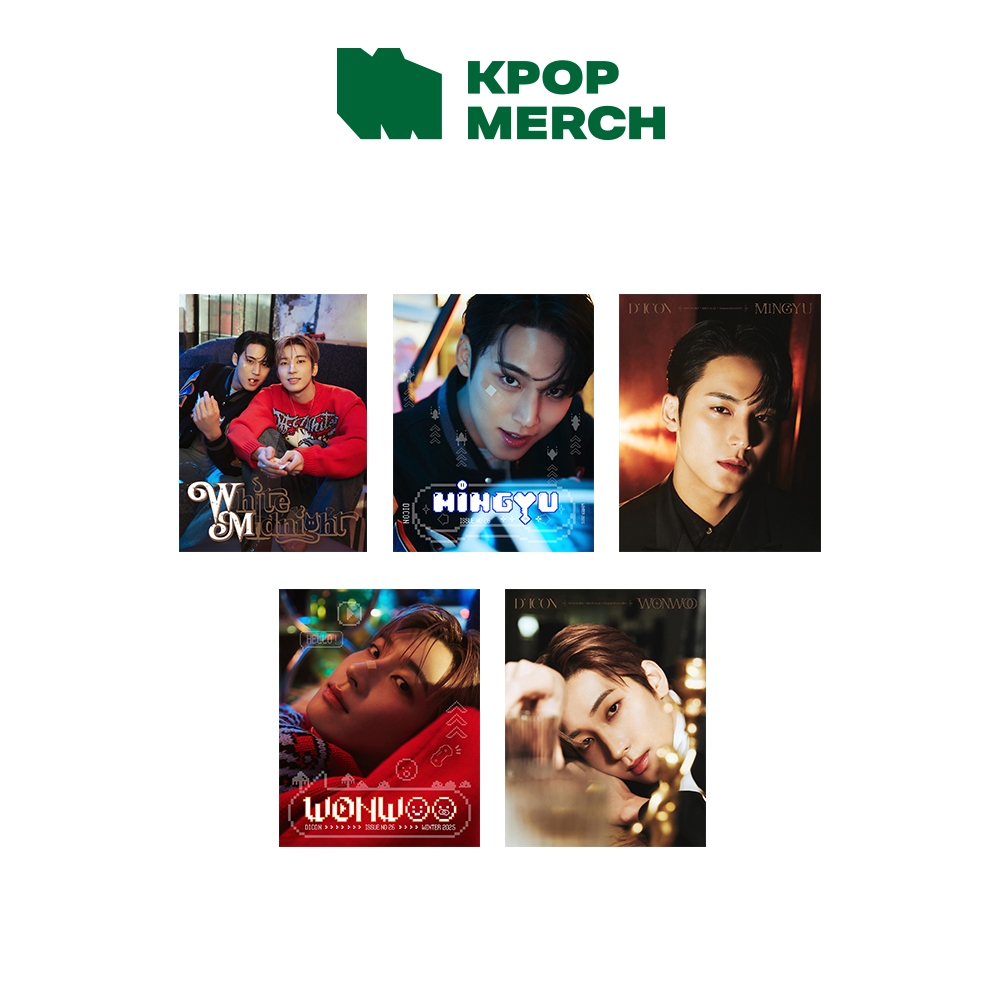 SEVENTEEN - Dicon Issue N°26 WONWOO MINGYU [ White Midnight ] - Hobbies & Collections