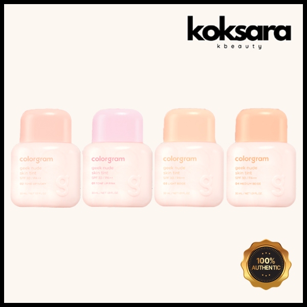 Colorgram Geek Nude Skin Tint 4Color 30ml