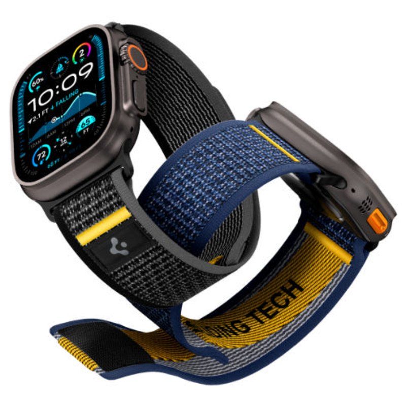 Spigen-Pulseira De Tecido Athlex Air light Compatível Com apple watch 10 9 8 7 6