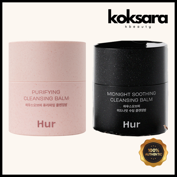 house of hur purifying cleansing balm 50ml, midnight soothing cleansing balm 50ml