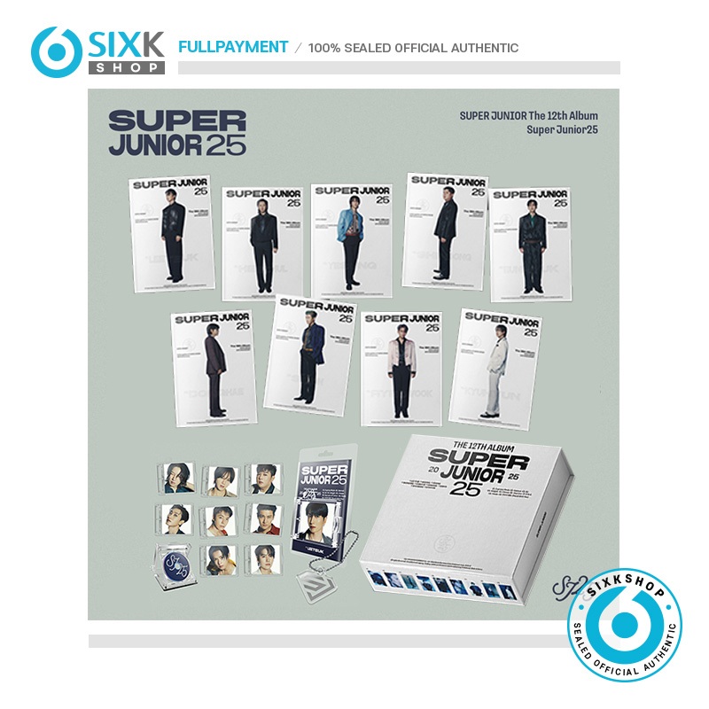 SUPER JUNIOR 12th Full Album [Super Junior25] em Oferta na Shopee