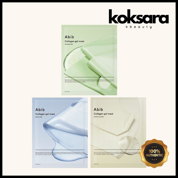 Abib Collagen Gel Mask 35g 3types 1ea - Beauty