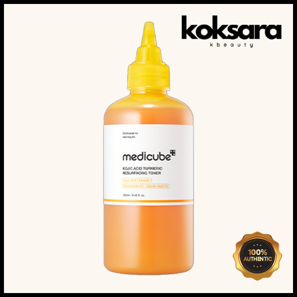 Medicube Kojic Acid Turmeric Resurfacing Toner 250ml em Oferta na Shopee