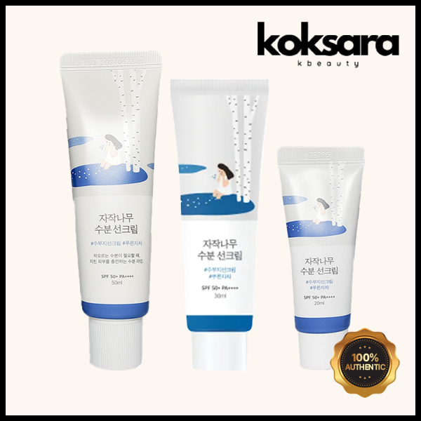 round lab birch juice moisturizing sun cream 20ml, 50ml, 30ml SPF50+ PA++++ em Oferta na Shopee