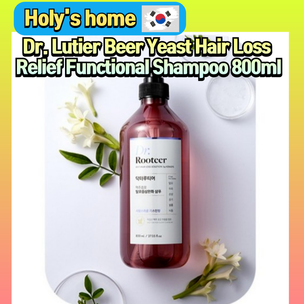 Dr . Lutier Beer Levedura Shampoo Funcional Para Alívio Da Queda De Cabelo 800ml