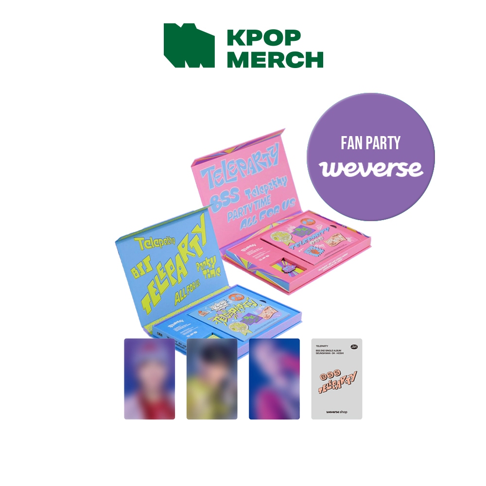 (Weverse Fan Party POB) SEVENTEEN BSS - 2nd Single Album [ Teleparty ] em Oferta na Shopee