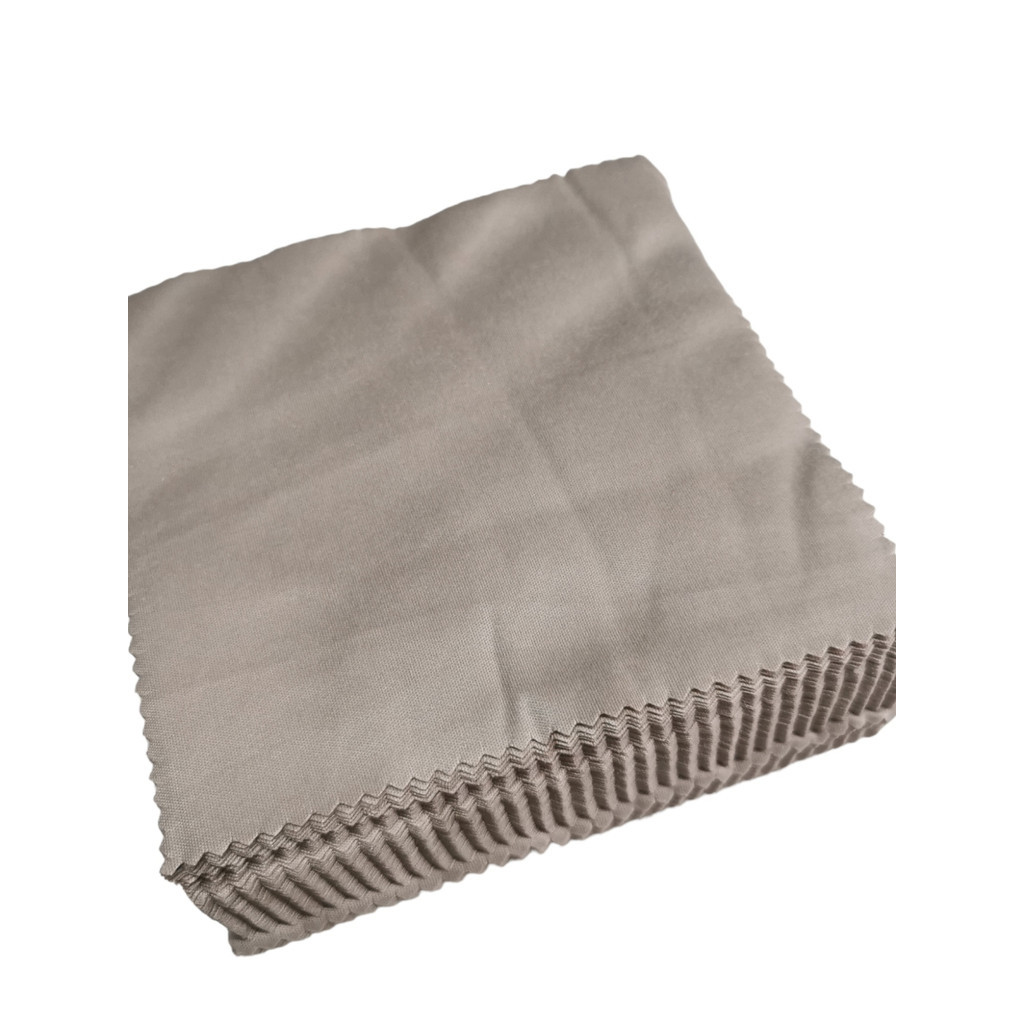 Flanela De Microfibra Para Óculos Cor Cinza 14 x 14cm (pacote com 100 UN) em Oferta na Shopee