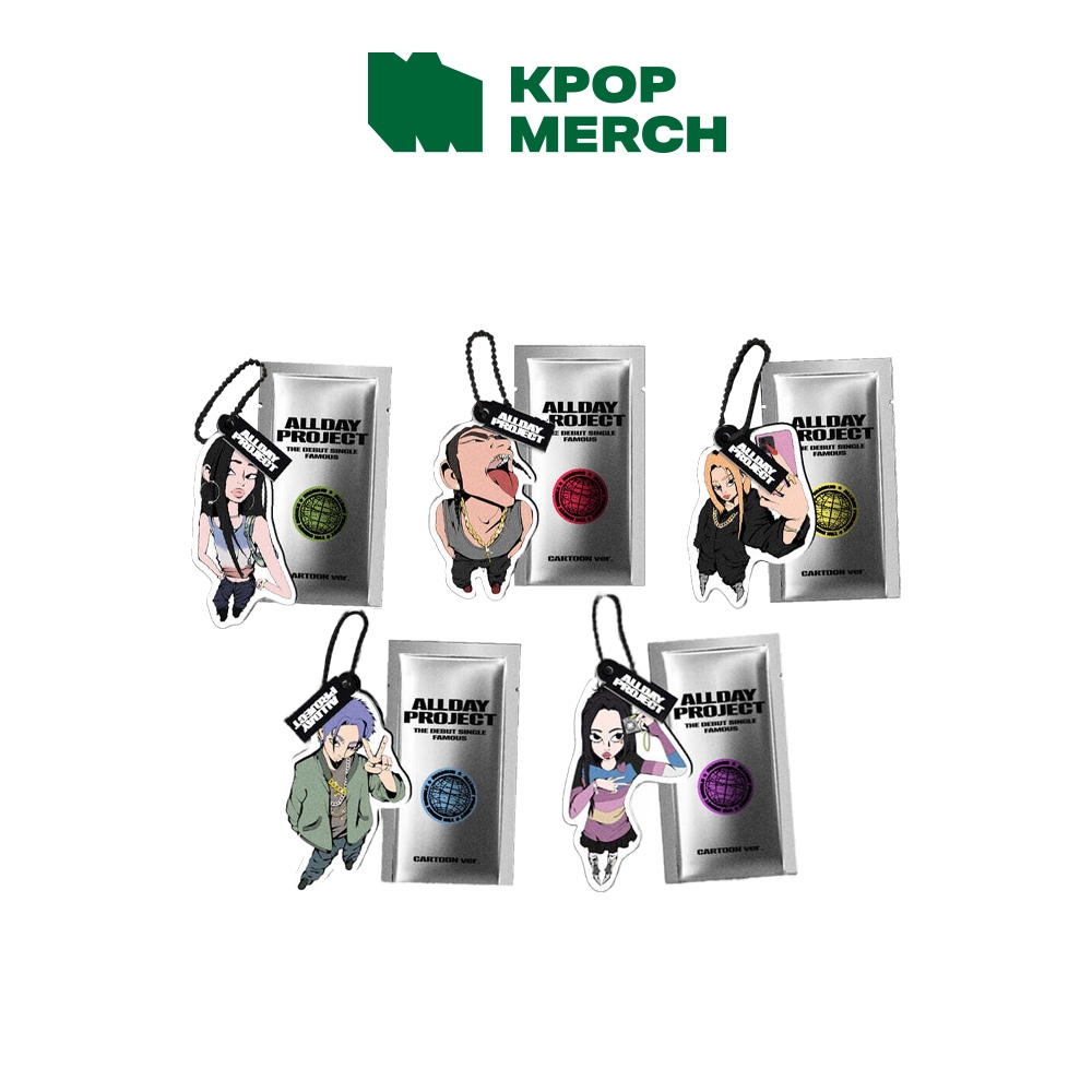 ALLDAY PROJECT - The Debut Single [ Famous ]_Cartoon ver (Random)