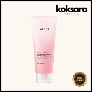 Anua Peach Niacin Spread Cleansing Foam 150ml em Oferta na Shopee