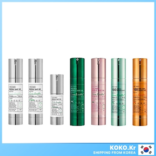 VT COSMETICS Reedle Shot 100/300/700/Pro Cica/Colágeno/Reti-A/Vita-Light Com FREEBIES