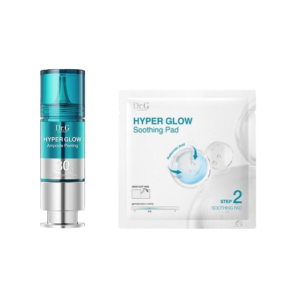 Dr.G Hyper Glow 30% Ampoule Peeling 2-STEP Program Ampoule Peeling 15ml + Soothi
