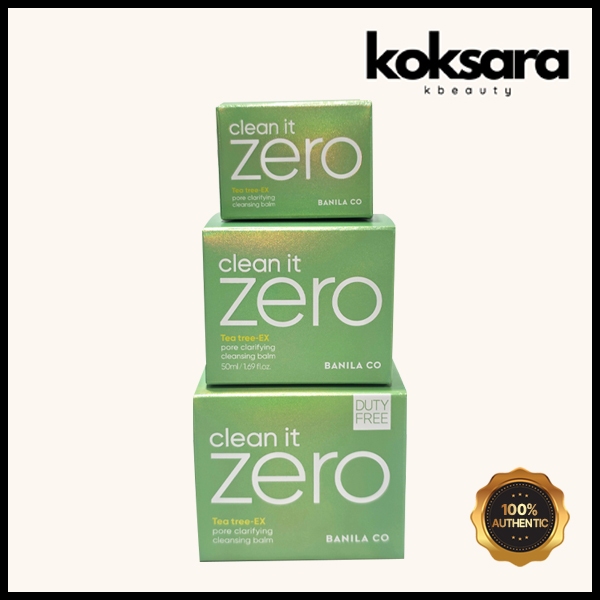 banila co clean it zero Bálsamo De Limpeza Clareador De Poros 25ml , 50ml , 100ml , 125ml - Beauty