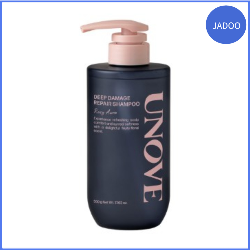 [Novo] Shampoo UNOVE Deep Damage Repair 500g-Escolha 1 De 2 Tipos (Ampola De Proteína) Rosy aura/Sweet Breeze