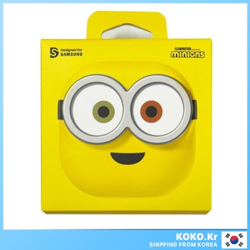 Capa SAMSUNG Galaxy Buds Minions Para 2 Pro/Live 100 % Autêntica Com Brindes
