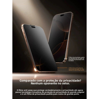 Película Cerâmica privacidade iPhone12 12PRO 12PROMax 13 13Pro 13Promax--Toque Suave, HD, Anti-Risco em Oferta na Shopee