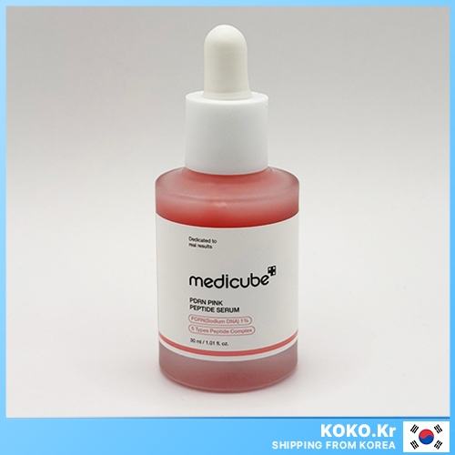 Medicube PDRN Pink Peptide Serum 30ml/50ml Recarga (Sem Caixa) Com Brindes