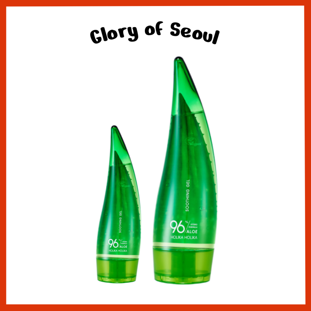 Holika Holika Aloe 96% Soothing Gel 55ml / 250ml em Oferta na Shopee