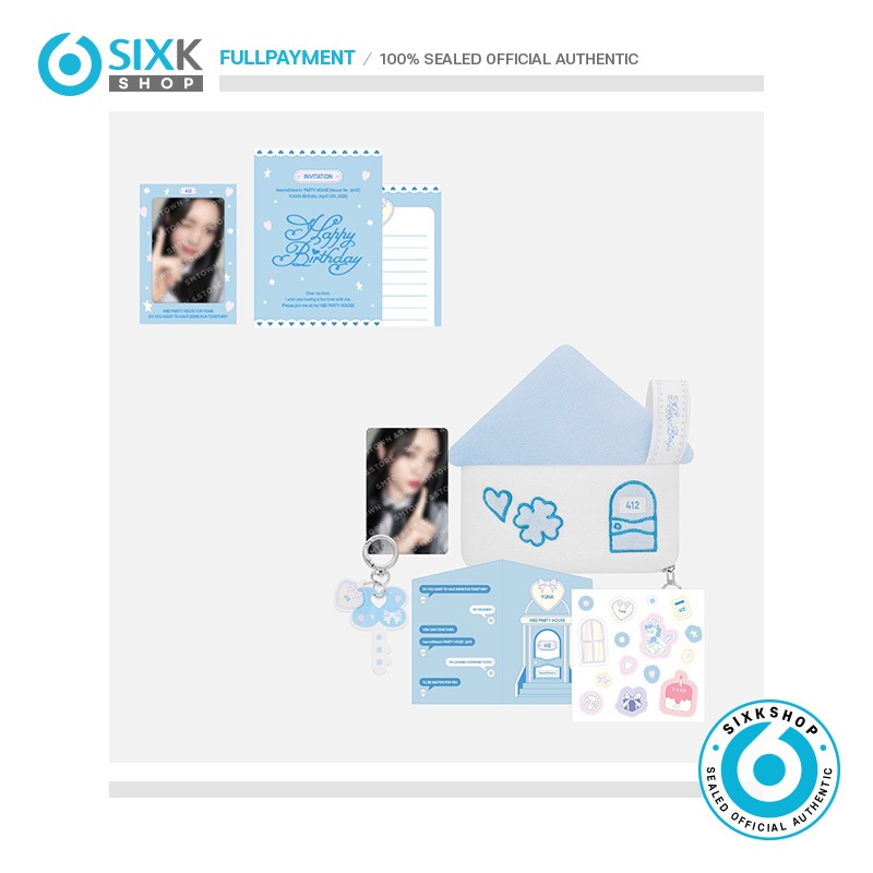 THE HBD PARTY HOUSE FOR YUHA (HEARTS2HEARTS) em Oferta na Shopee