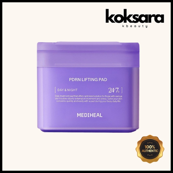 Mediheal PDRN Pore Elasticity Square Toner Pad 100sheets 170ml em Oferta na Shopee