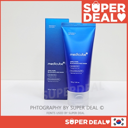 [Ready Stock] Medicube Zero Pore Blackhead Mud Mask 100g Skin Cooling & Tightening