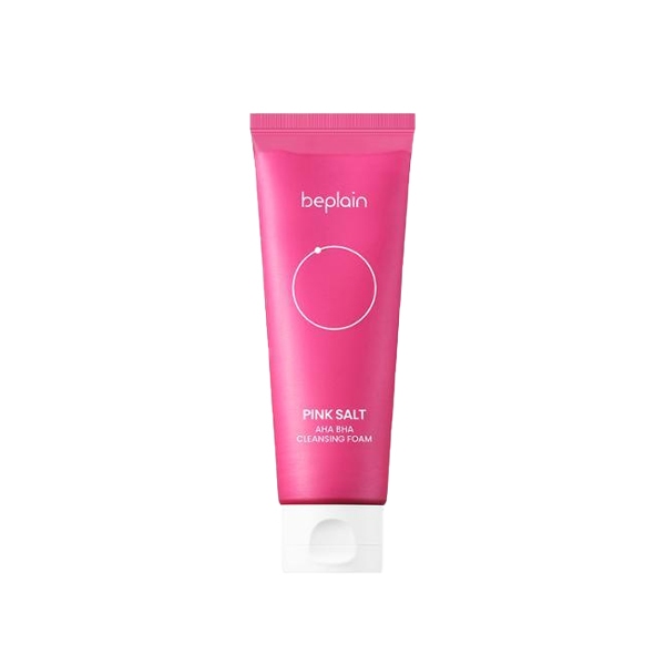 Beplain Pink Salt AHA BHA Cleansing Foam 120ml