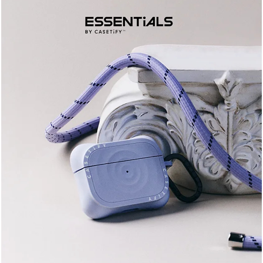 Casetify-Capa Ripple Compatível Com airpods pro 1 2/Branco Rosa Oficial