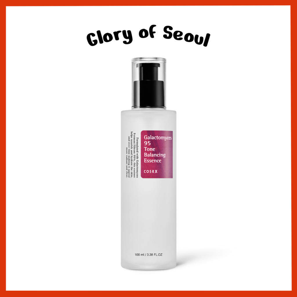 COSRX Galactomyces 95 Essência de equilíbrio de tom, / 3,38 fl.oz |Galactomyces Ferment Filtrate 95% |Cuidados com a pele coreanos, 100ml em Oferta na Shopee