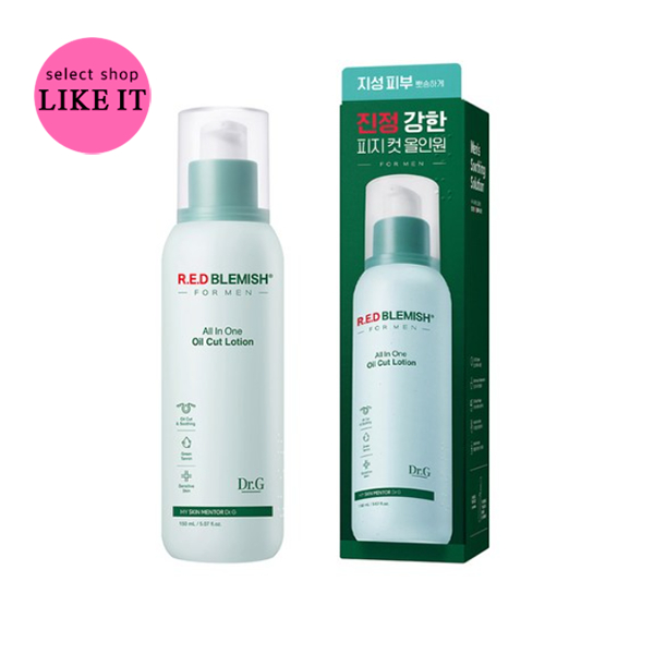 [NEW] Dr.G Red Blemish For Men All In One Oil Cut Lotion 150mL  | Shipping from Korea | Korea Beauty