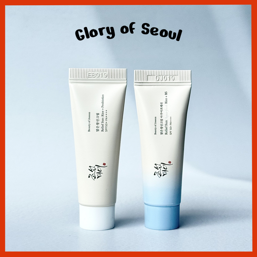 [MINI] BEAUTY OF JOSEON Sunscreen 10ml / 2 options em Oferta na Shopee