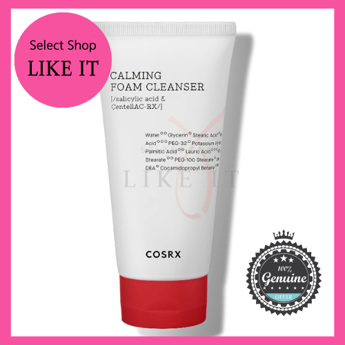 COSRX AC Collection Calming Foam Cleanser, 150ml | Shipping from Korea | Korea Beauty em Oferta na Shopee
