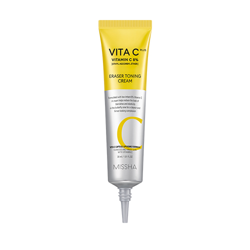 missha vita c plus eraser toning cream 30ml - Beauty