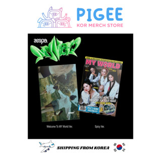 AESPA - 3RD MINI ALBUM [ MY WORLD ] ZINE VER.