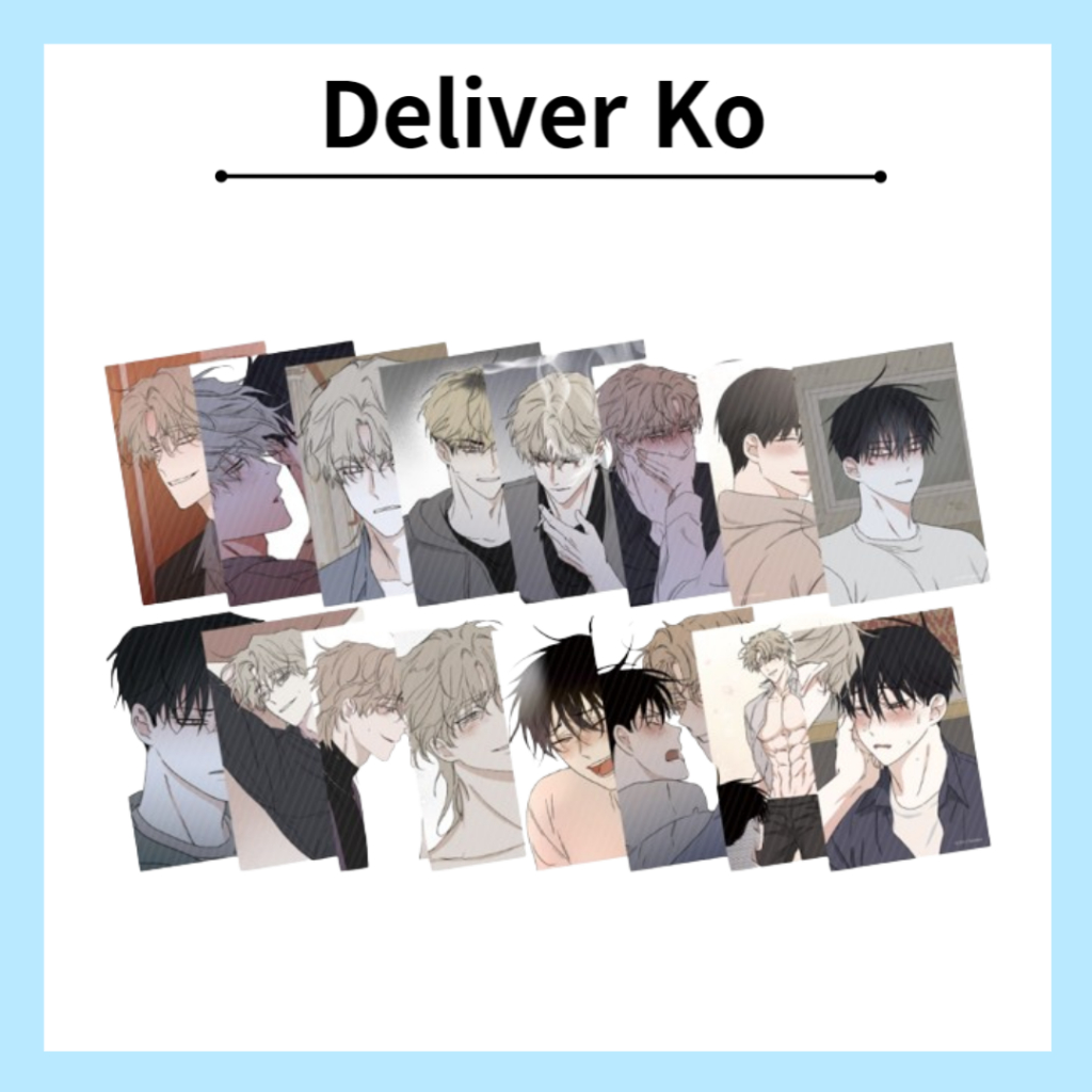 [Mercadorias Oficiais] ! Apenas 1 Em Estoque < Maré Baixa Crepúsculo > Conjunto De Cartões Postais lezhin webtoon