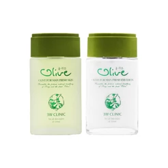 3w clinic olive for man skin care line (skin 150ml, emulsion 150ml)