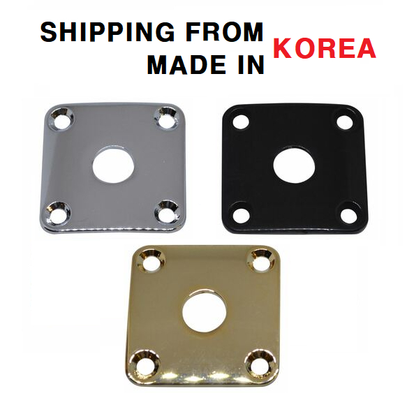 [Coréia] Placa E Parafusos Curvos Estilo Gotoh Jack Plate & Screws/Gibson Epiphone Les Paul