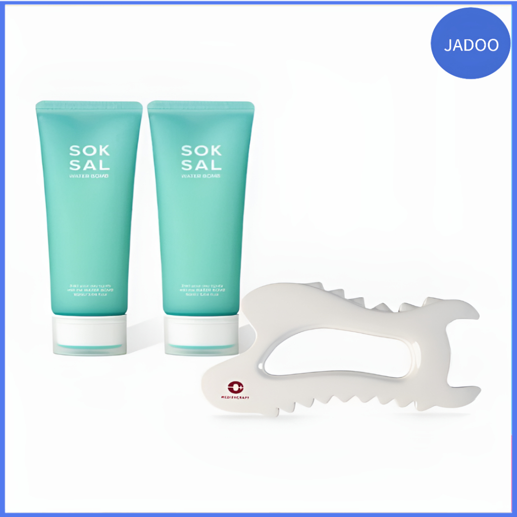 [Mediterapia] Dispositivo De Terapia De Massagem SOKSAL Gua Sha + Bomba De Água 90ml