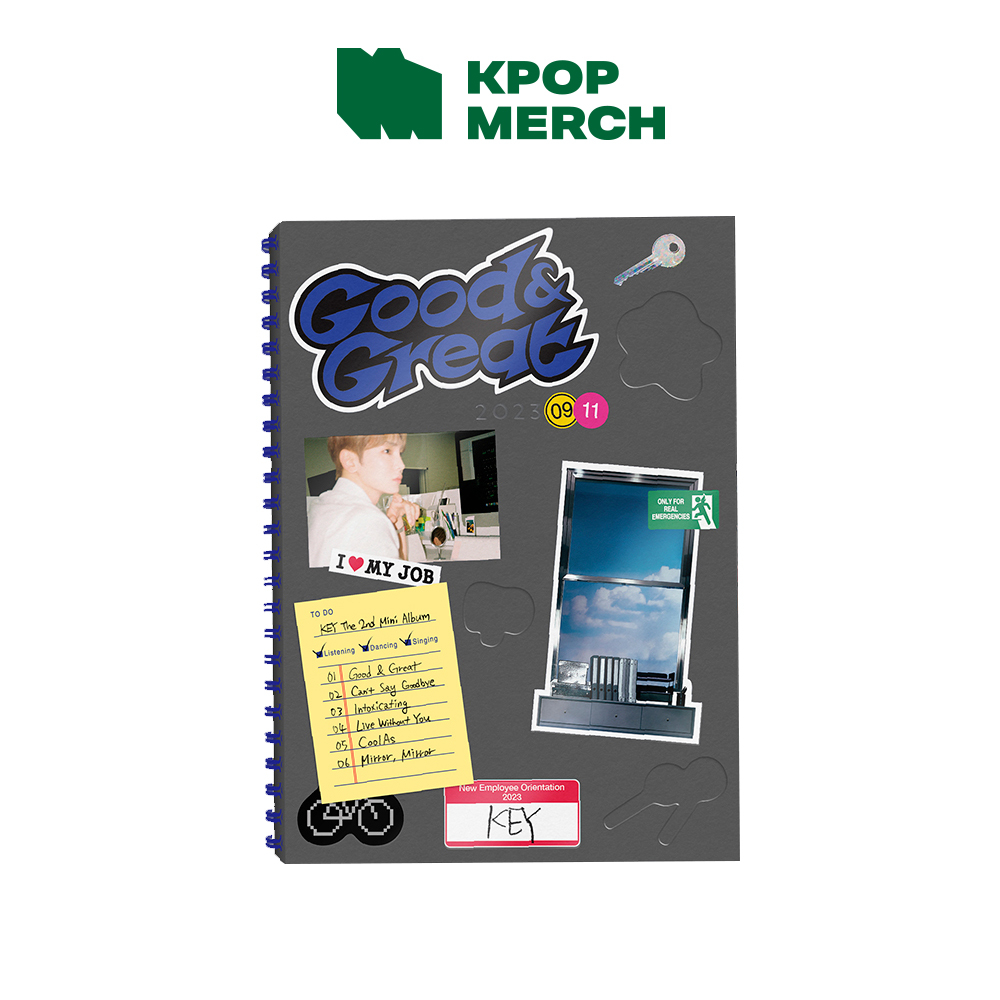 SHINee Key - 2nd Mini Album [ Good & Great ]_Work Report ver em Oferta na Shopee