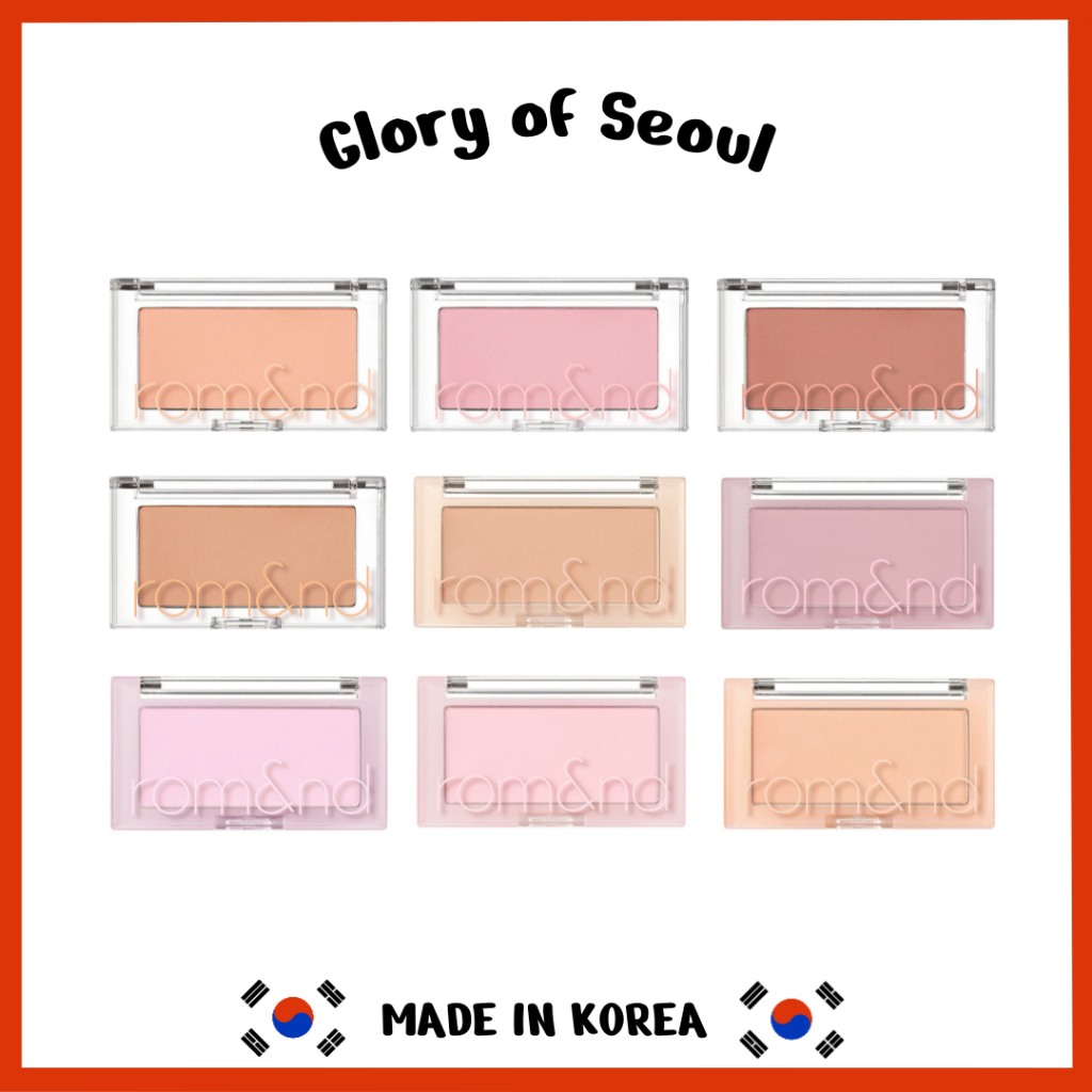 Rom & nd melhor que bochecha, [11 cores (+nova cor)], 3.4g em Oferta na Shopee