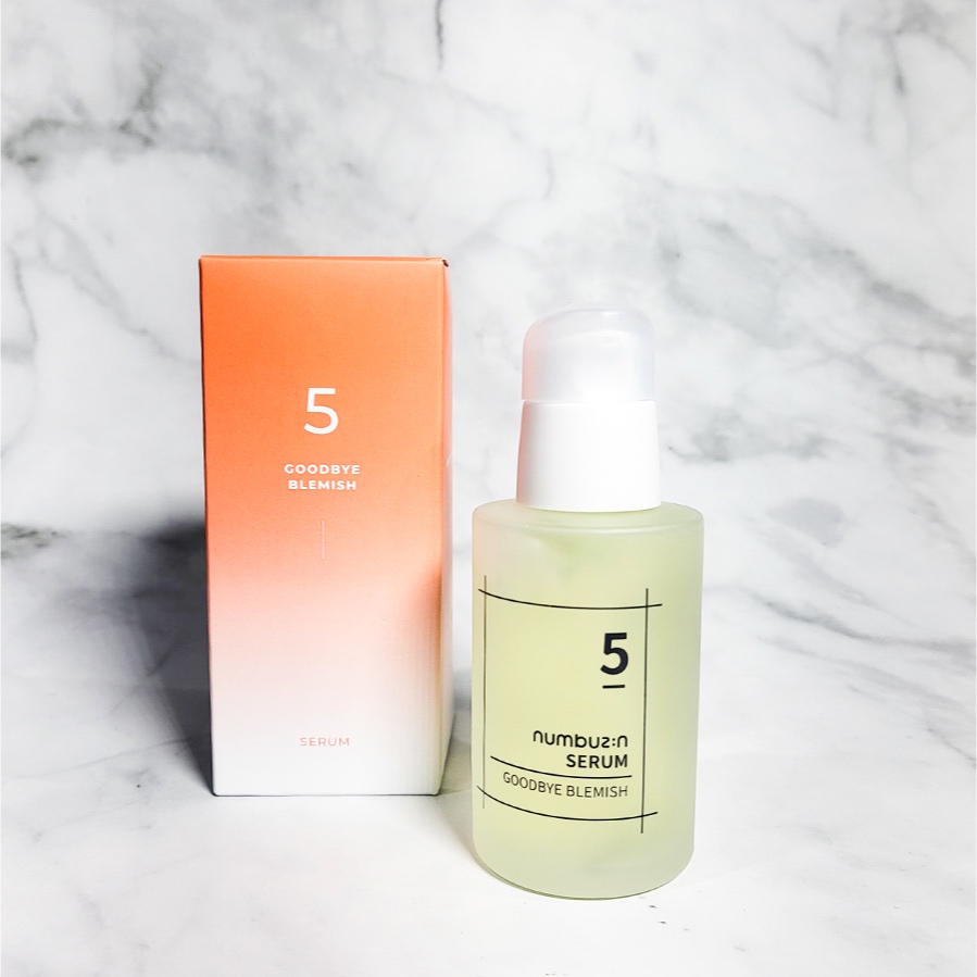 Detalhes do numbuzin no.5 goodbye blemish serum 50ml
