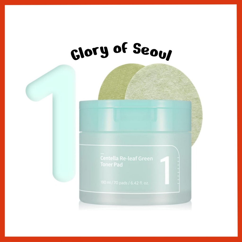NUMBUZIN No.1 Centella Re-Leaf Green Toner Pad 70 Pads em Oferta na Shopee