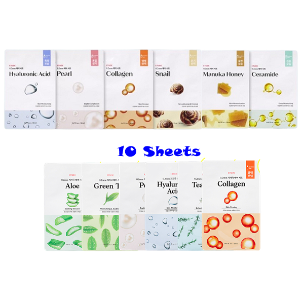 [Etude House] 0.2 Therapy Air Mask *10sheets