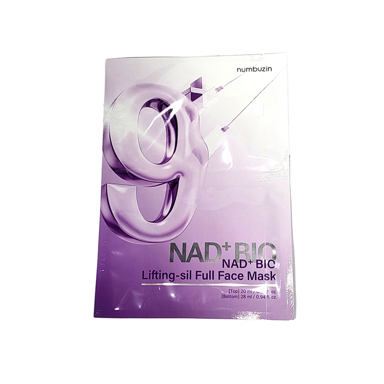 Numin 9 NAD + BIO Lifting Máscara Facial Completa 1 Folha em Oferta na Shopee