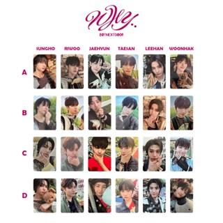 BOYNEXTDOOR 1st EP ‘WHY..’ Moody & Dazed Ver. Photocard